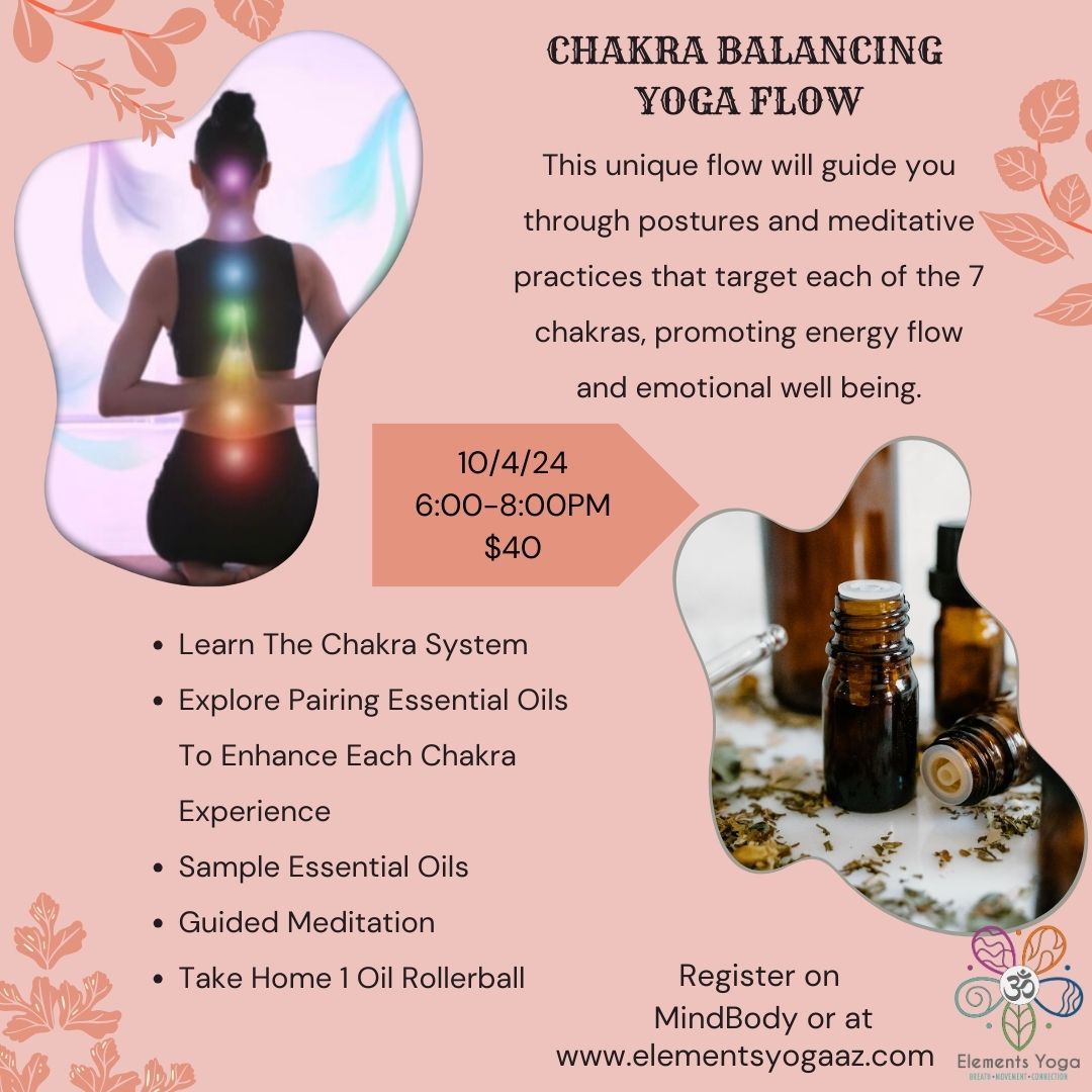 Chakra Exploration w\/ Essential Oils