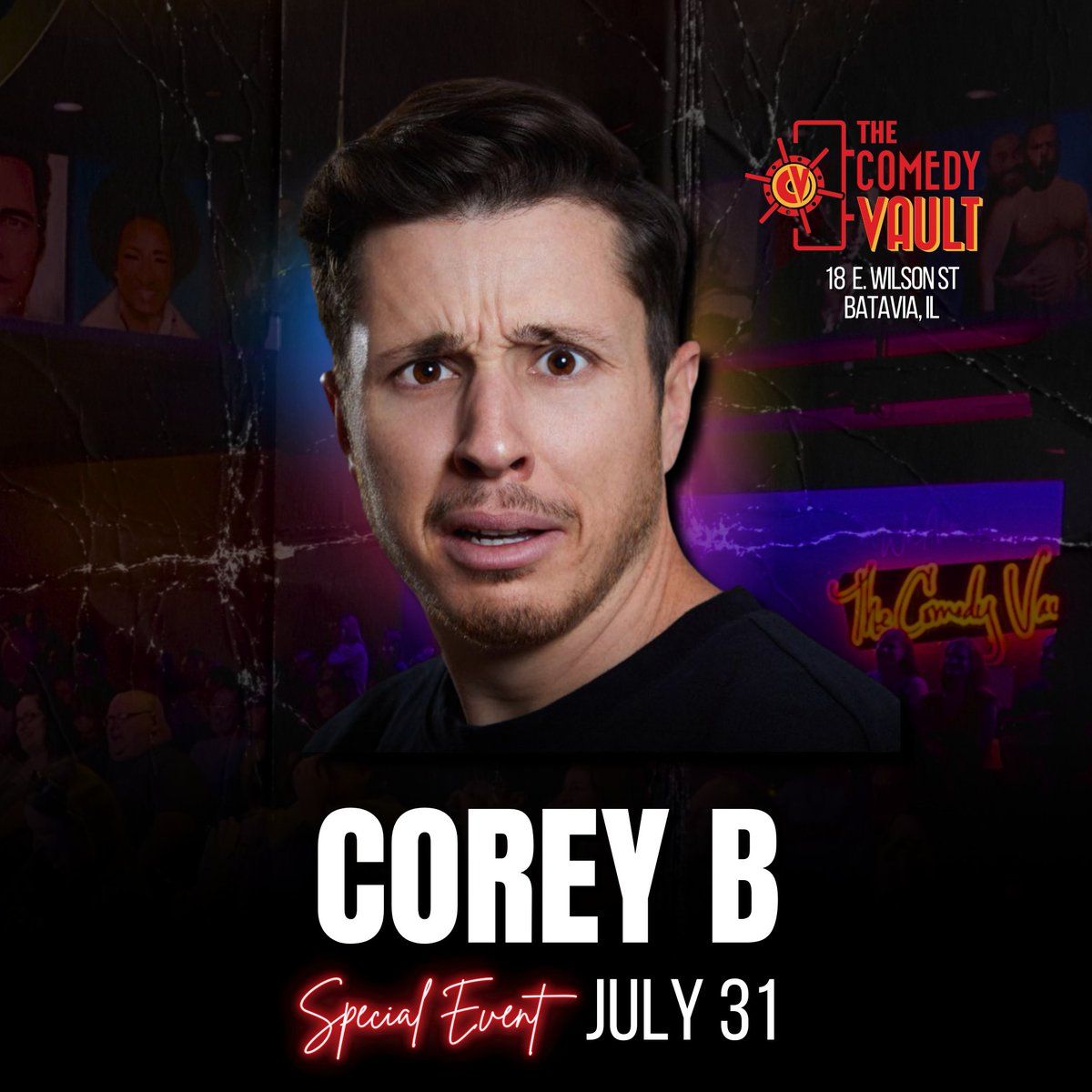 Corey B at Funny Bone - Des Moines