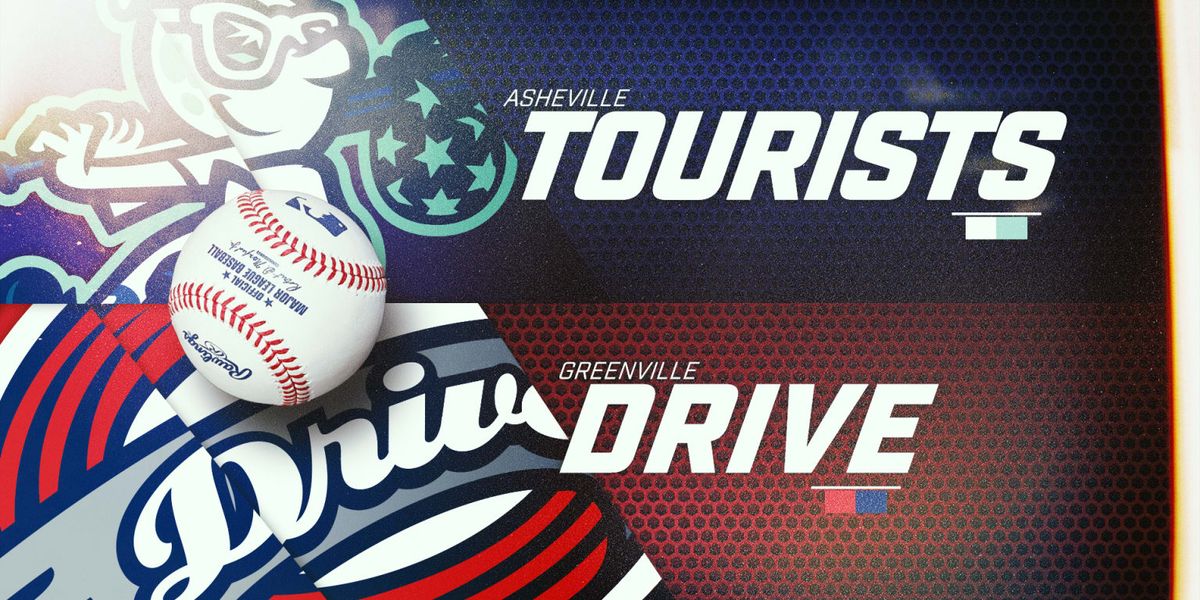 Asheville Tourists at Greenville Drive at Fluor Field