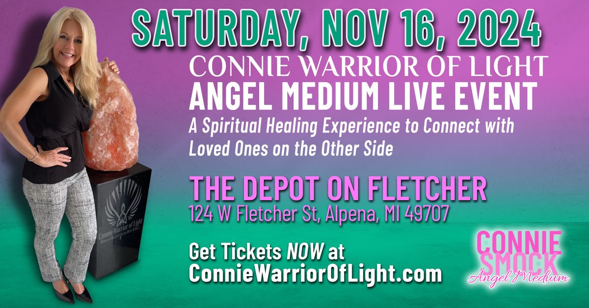 Psychic Medium Event in Alpena, MI - Connie Warrior of Light