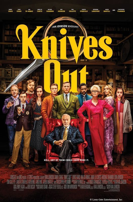 Knives Out - Movies at the Mural