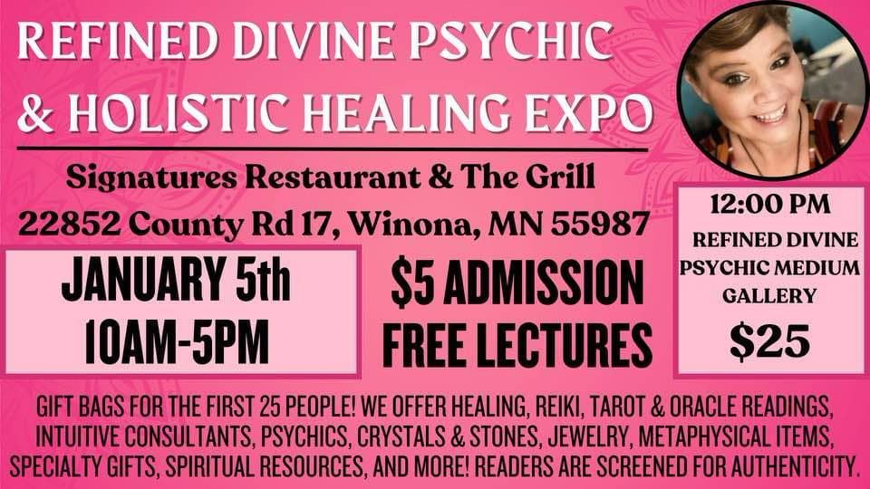 Refined Divine Psychic & Holistic Healing Expo- Winona, MN