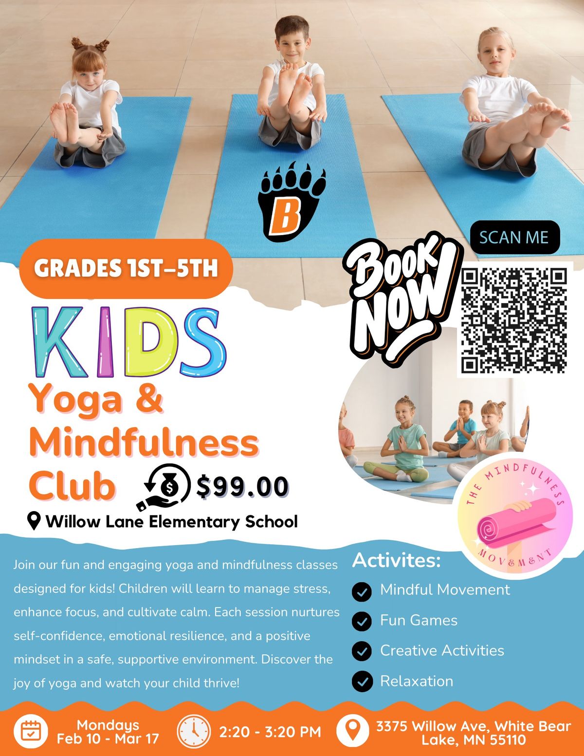 Kids Yoga Club @ Willow Lane