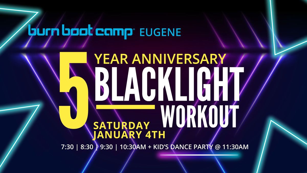 5 Year Anniversary Glow Party!