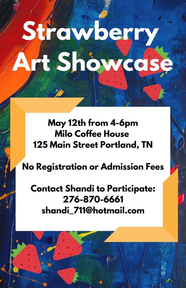 Strawberry Art Showcase