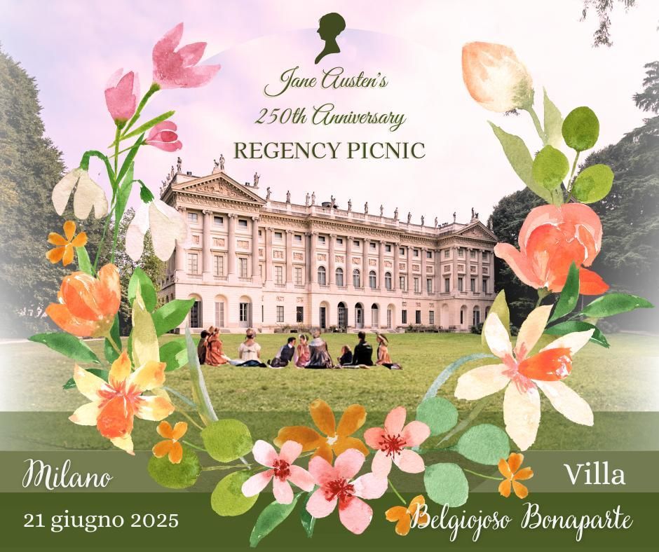 Jane Austen 250th Anniversary Regency Pic nic 