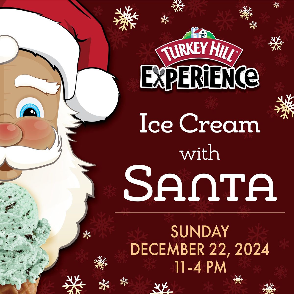 Ice Cream with Santa