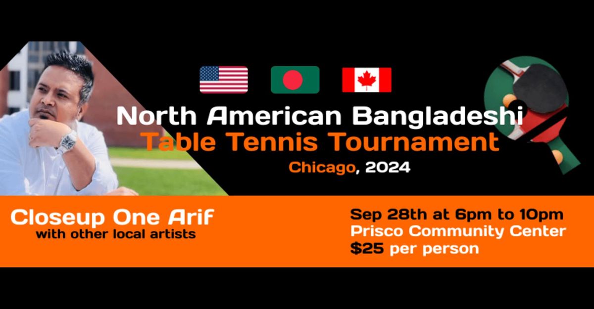 North America Table Tennis, First time in Chicago