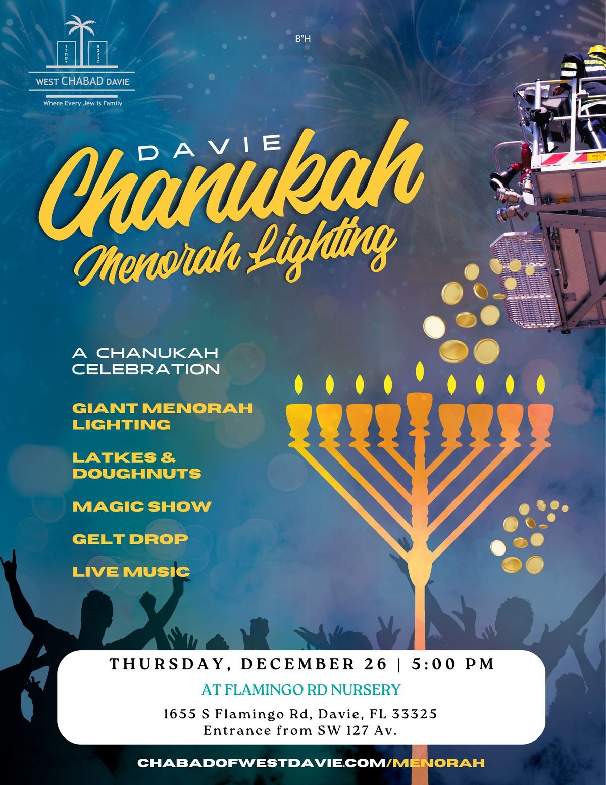 Annual Chanukah Celebration