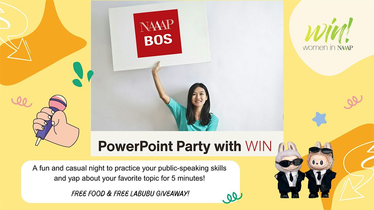 Powerpoint Party with Women in NAAAP Boston!