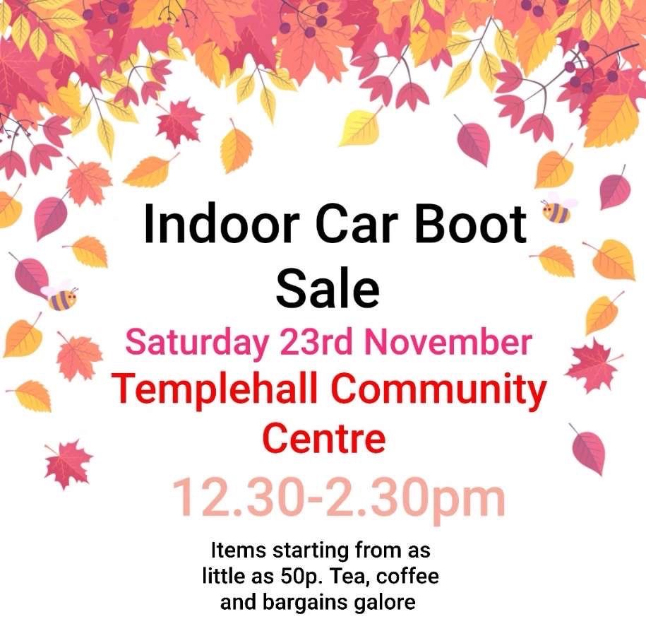 Templehall indoor Bootsale \ud83d\udecd\ufe0f\u2764\ufe0f