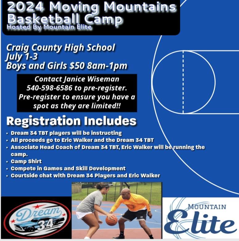 Moving Mountains Basketball Camp