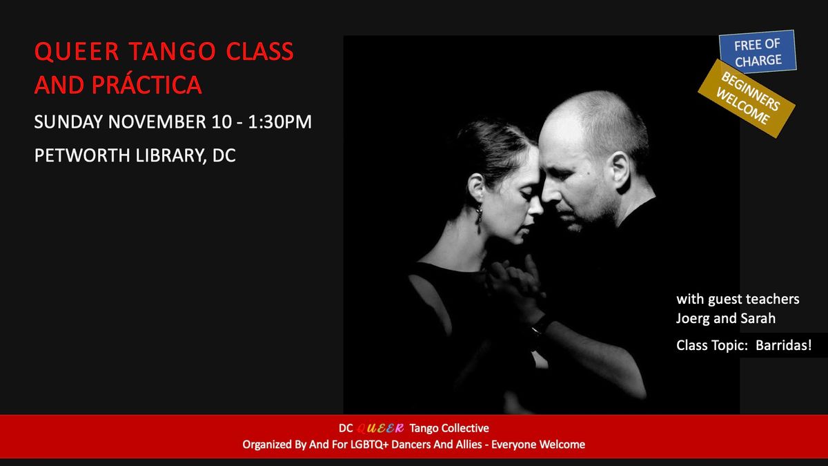 Queer Tango Class with Joerg and Sarah - Free of charge - Beginners welcome