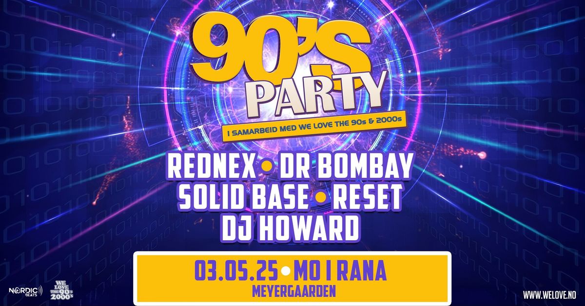 90s Party - Meyerg\u00e5rden