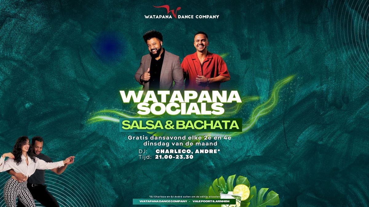 Watapana Socials - Salsa & Bachata Practice night!