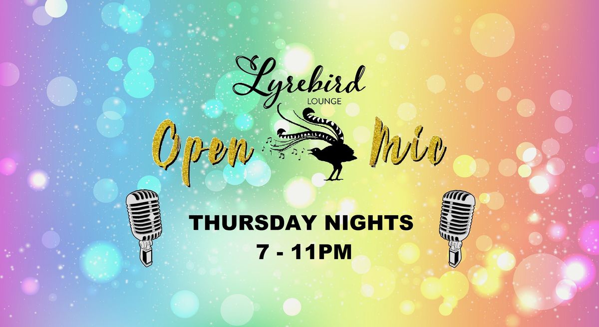 Lyrebird Lounge Open Mic - 23.05.2024