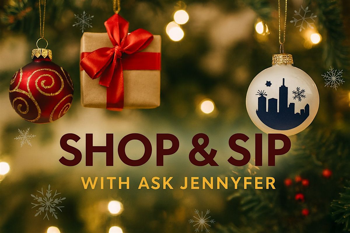 Last-Minute Holiday Shop & Sip