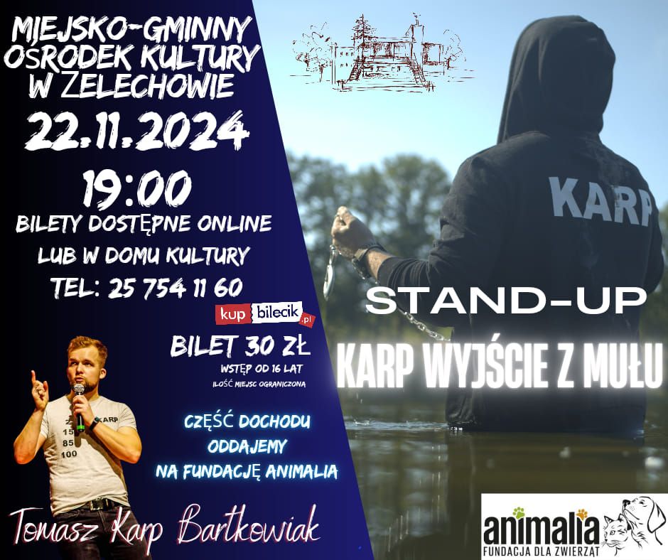 Stand-up Karp wyj\u015bcie z mu\u0142u 