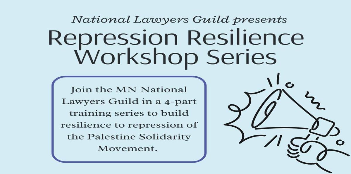 Repression Resiliance Workshop Series