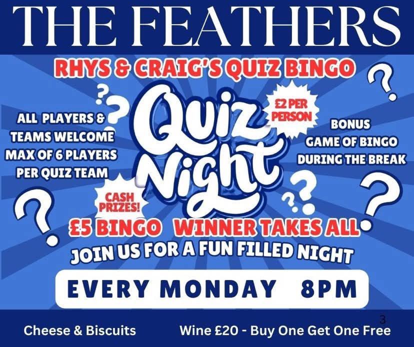 Rhys & Craig\u2019s Quiz Night