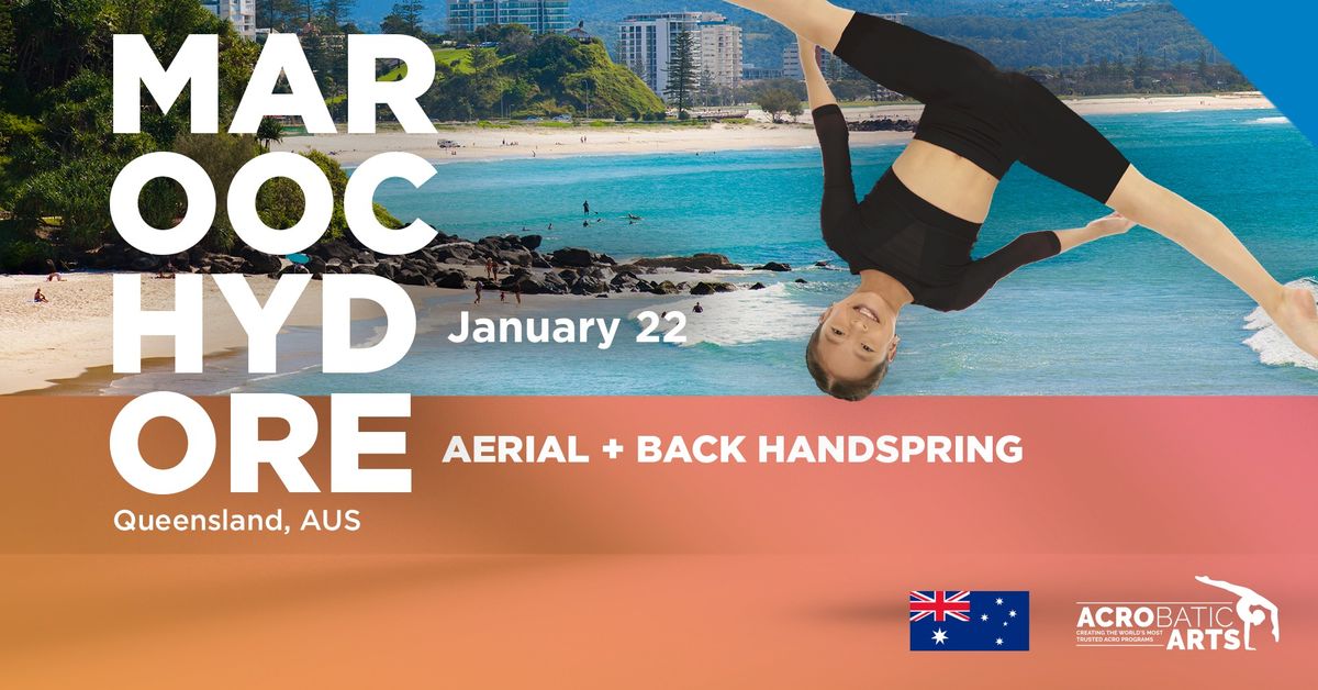 Aerial + Back Handspring Teacher\u2019s Certification IN-PERSON - Maroochydore, QLD, AU