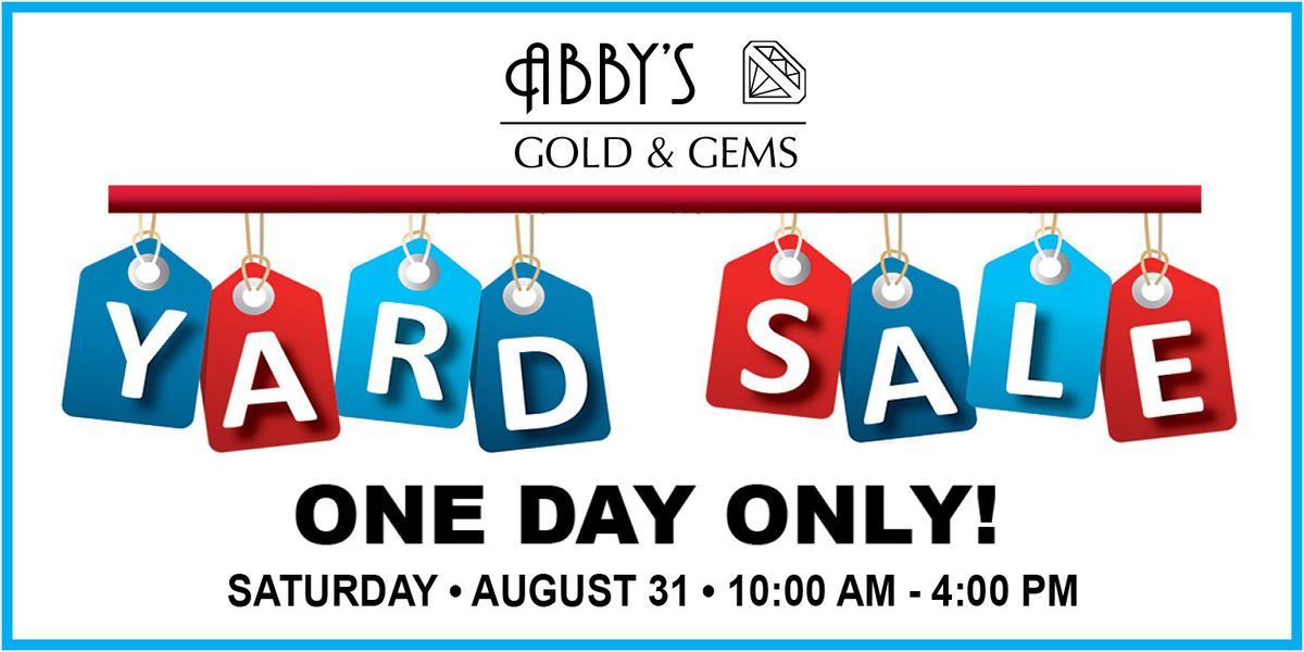 Abby's Annual Yard Sale