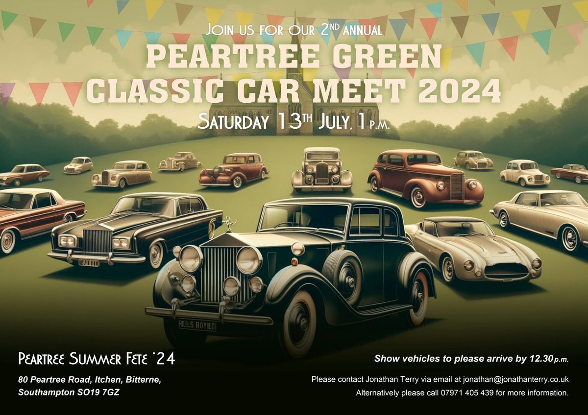 Peartree Classic Cars at Peartree Fete