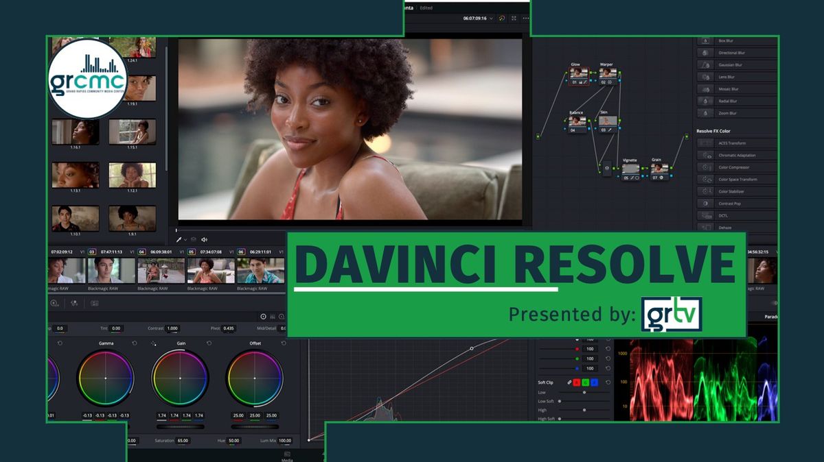 DaVinci Resolve - GRTV Certification Course