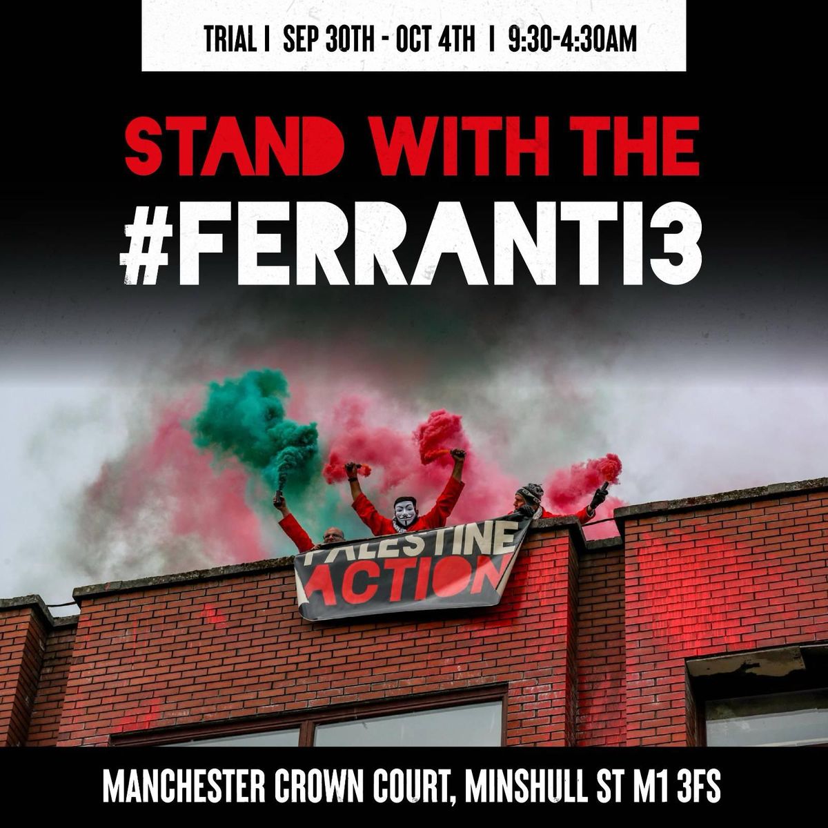 Stand With The #Ferranti3