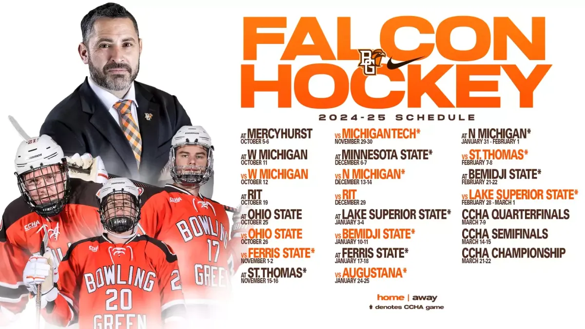 Bowling Green State Falcons at Bemidji State Beavers Mens Hockey