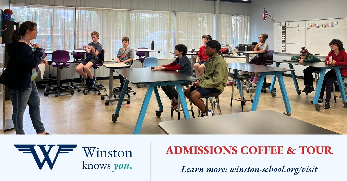 Admissions Coffee & Tour