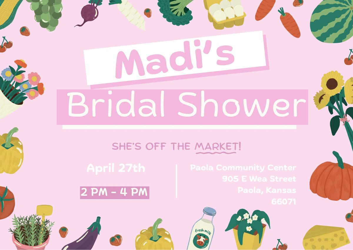 Madi Folsom\u2019s Bridal Shower