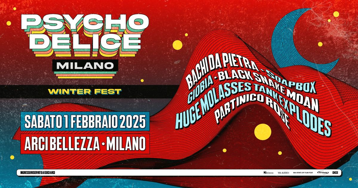 PSYCHODELICE FEST MILANO 2025 | ARCI BELLEZZA