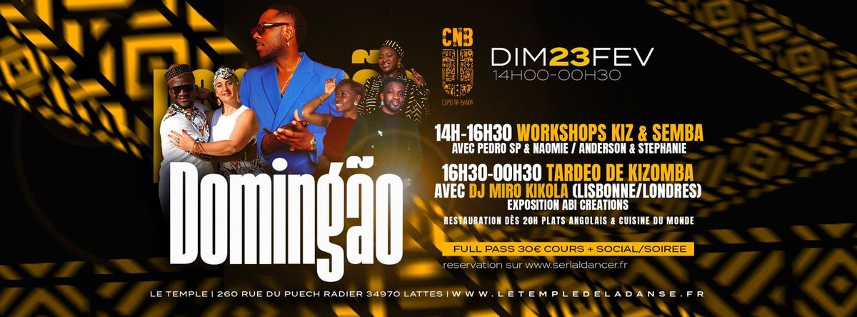 Doming\u00e3o : Kizomba & semba | DJ Miro Kikola (Londres\/Lisbonne)