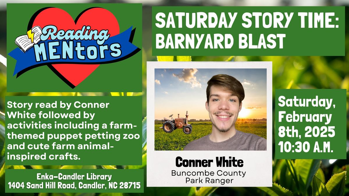 Reading MENtors - Saturday Story Time: Barnyard Blast!