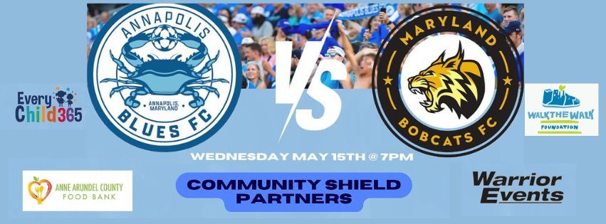 Community Shield | Annapolis Blues FC vs Maryland Bobcats FC