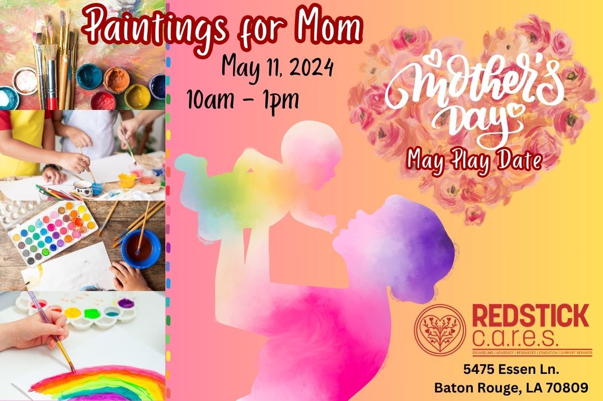 Paintings for Mom Play Date