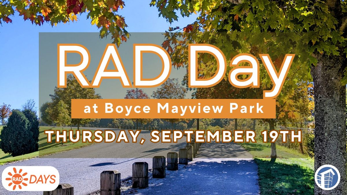 RAD Day at Boyce Mayview Park