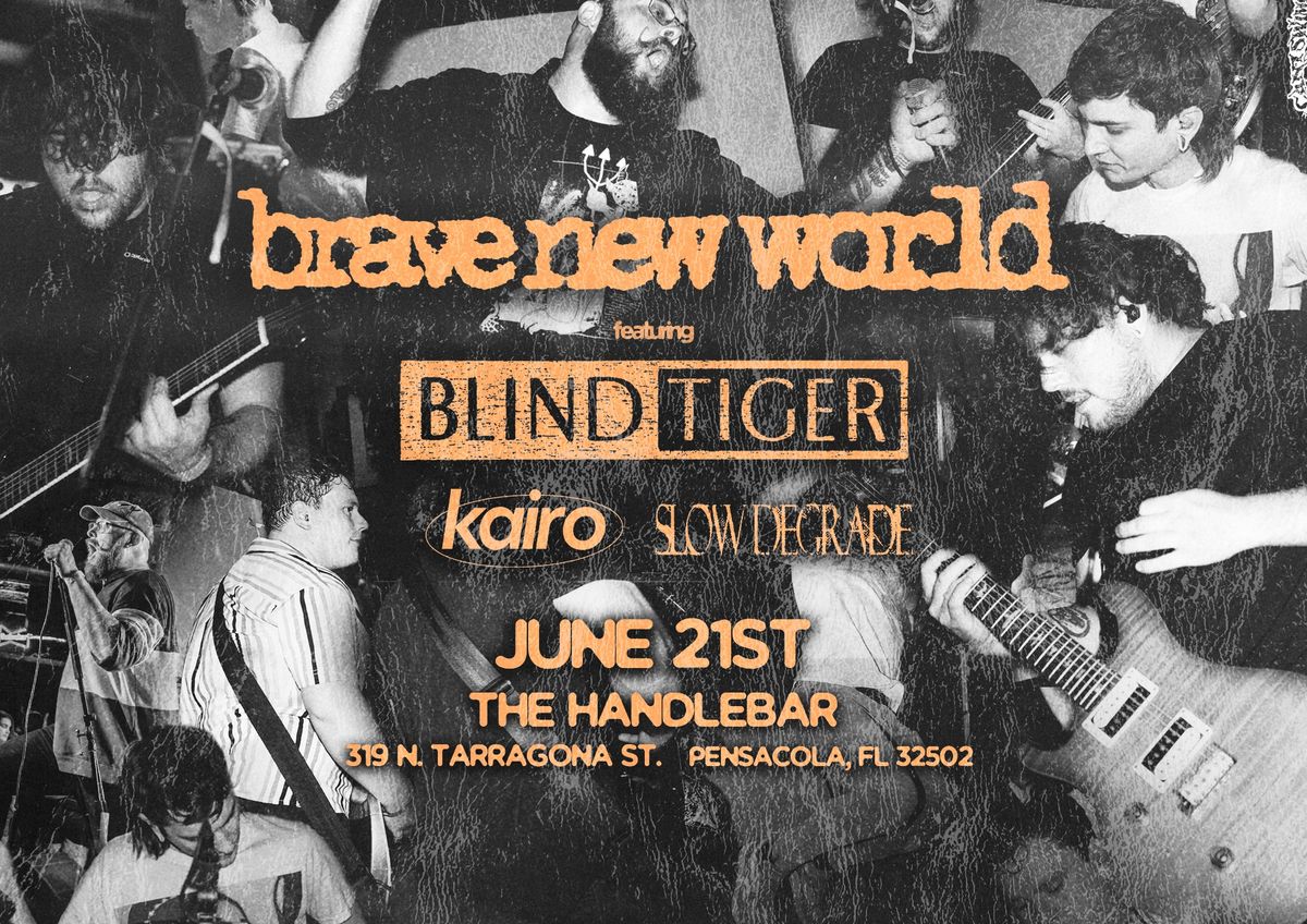 Brave New World - Craterhoof Release Show w\/ Blind Tiger, Kairo & Slow Degrade