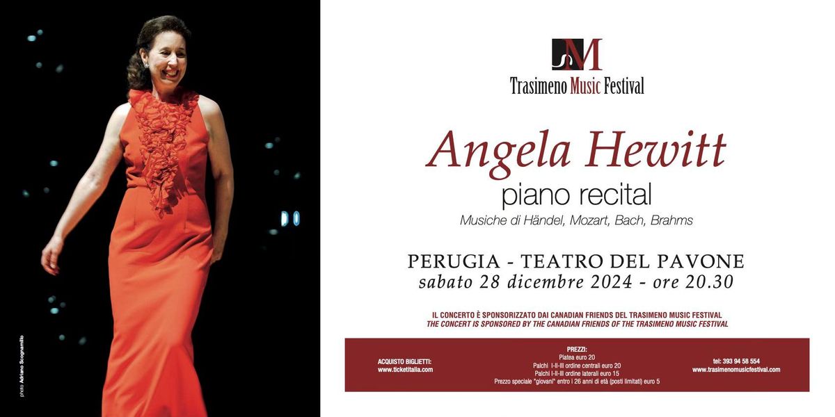 ANGELA HEWITT piano recital