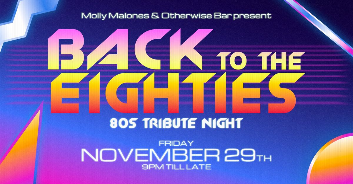 Back to the 80s Tribute Night - Townsville