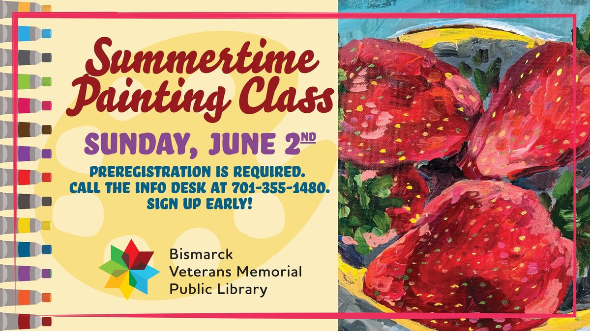 Summertime Painting Class with Painter Nicole