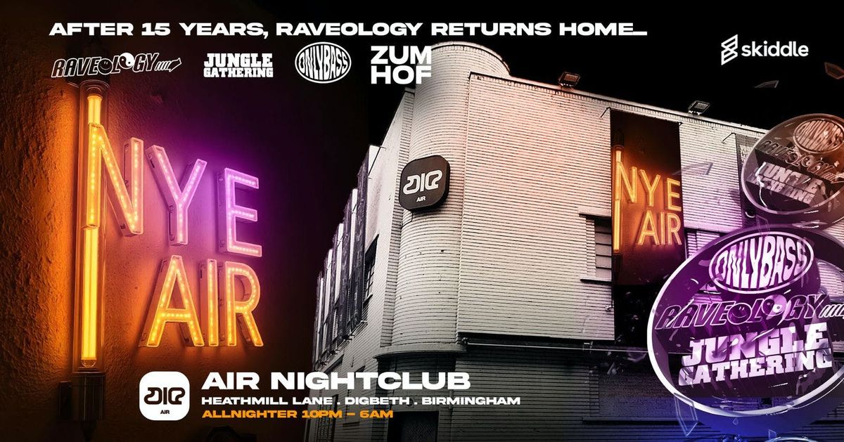 New Year's Eve - Raveology, Jungle Gathering &amp; Only Bass