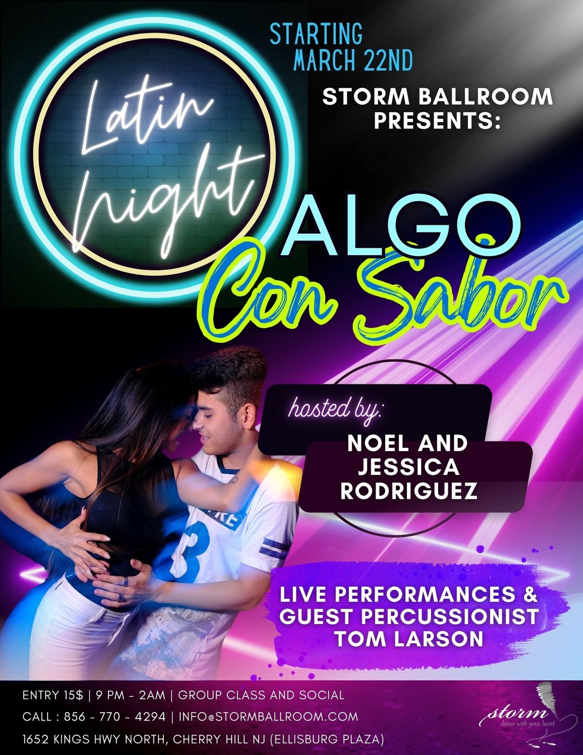 Algo Con Sabor - Saturday Latin Nights