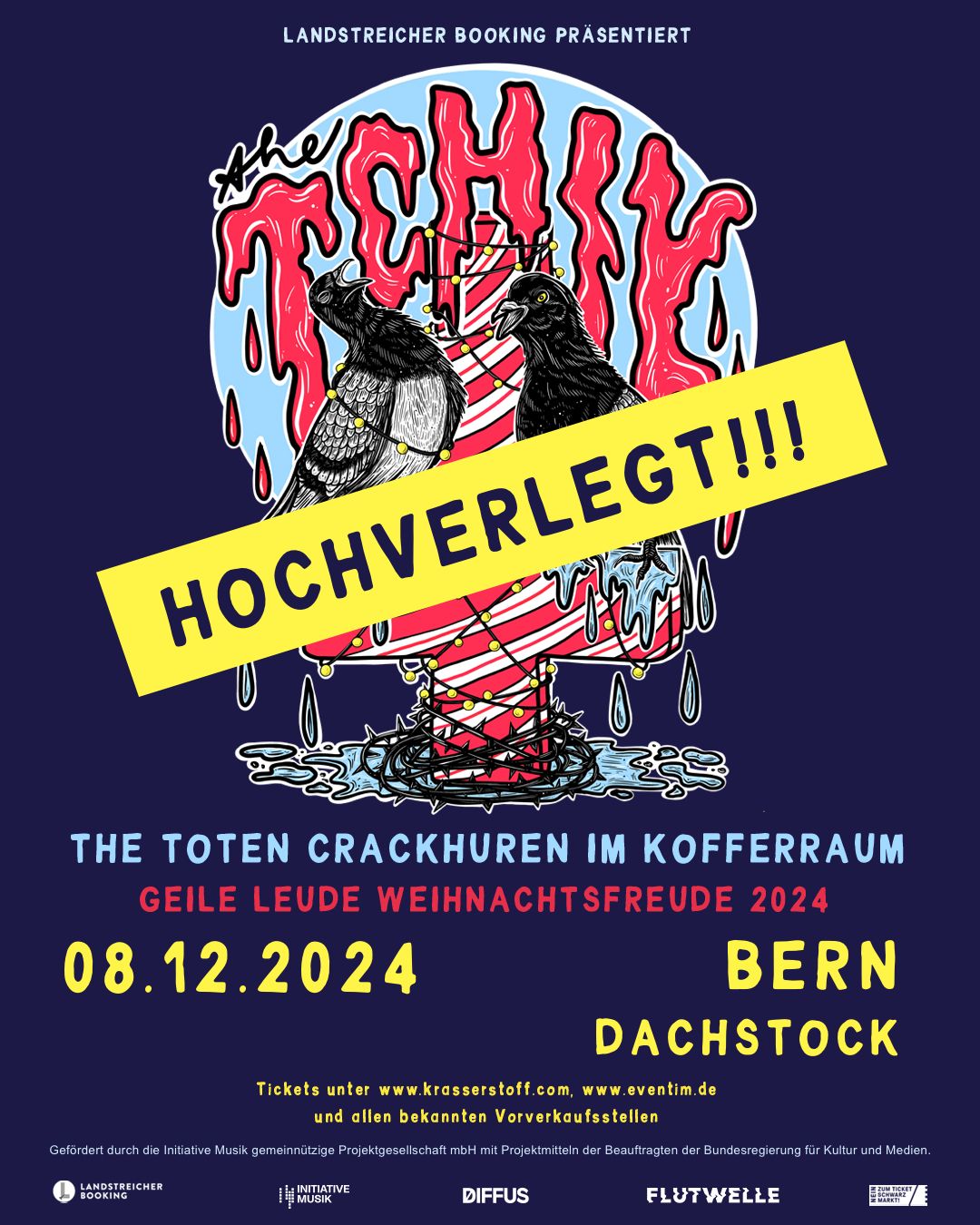 The toten Crackhuren im Kofferraum \u2022 Bern \u2022 Dachstock (Hochverlegt)