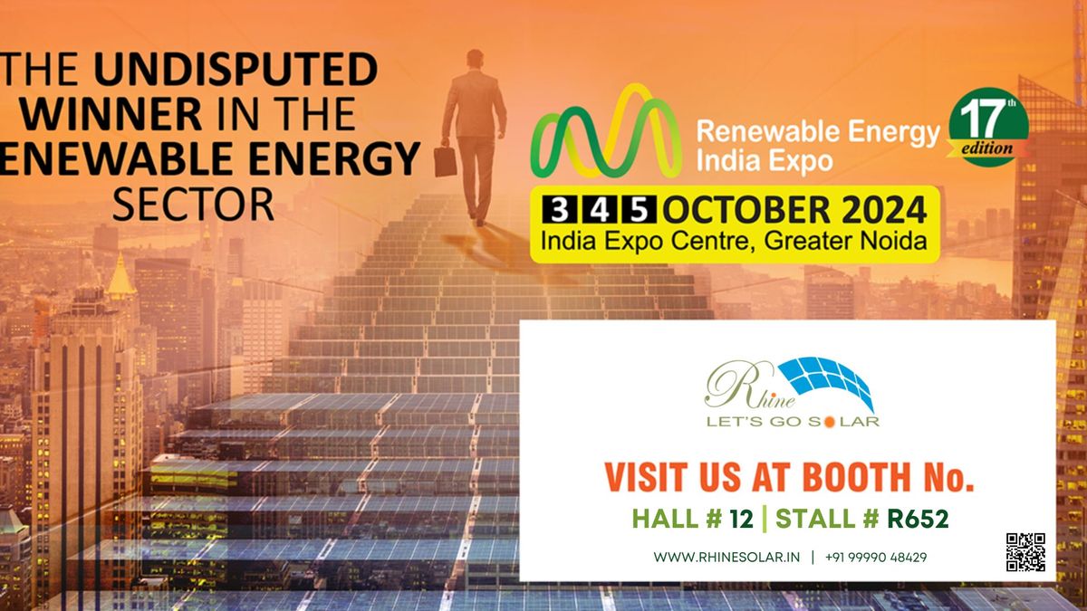 \ud83c\udf0d Day 2 & 3 - Join Us at the Renewable Energy India Expo 2024! \ud83c\udf1e