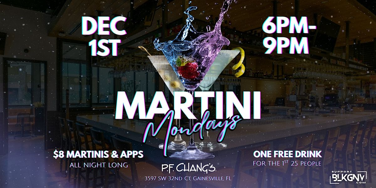 Martini Mondays - December
