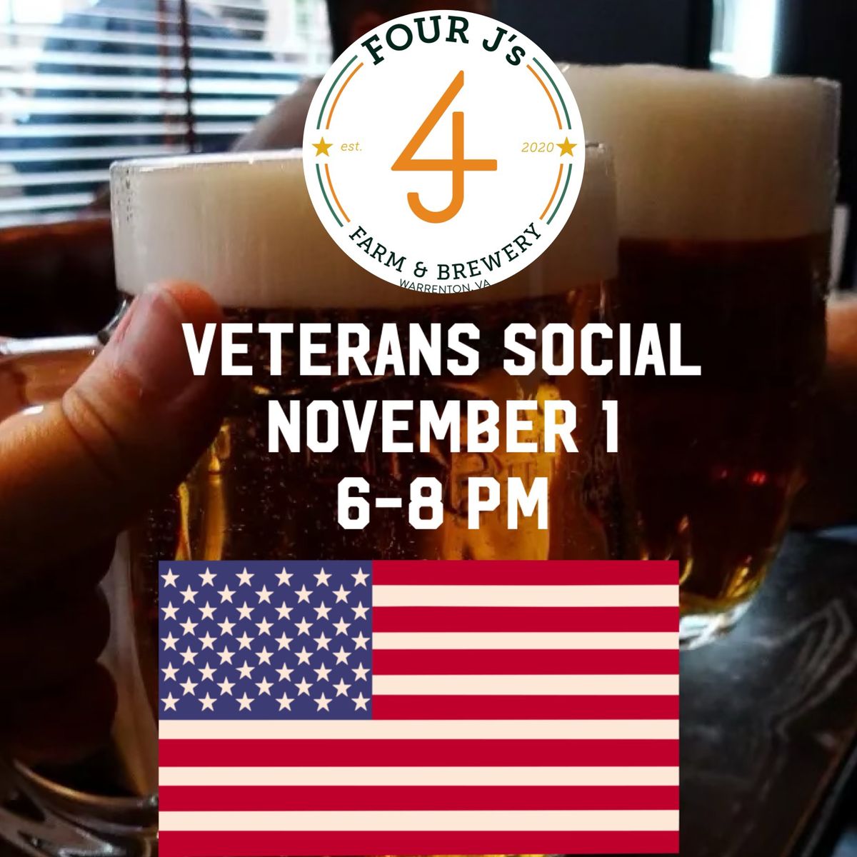 Veteran's Social at 4Js