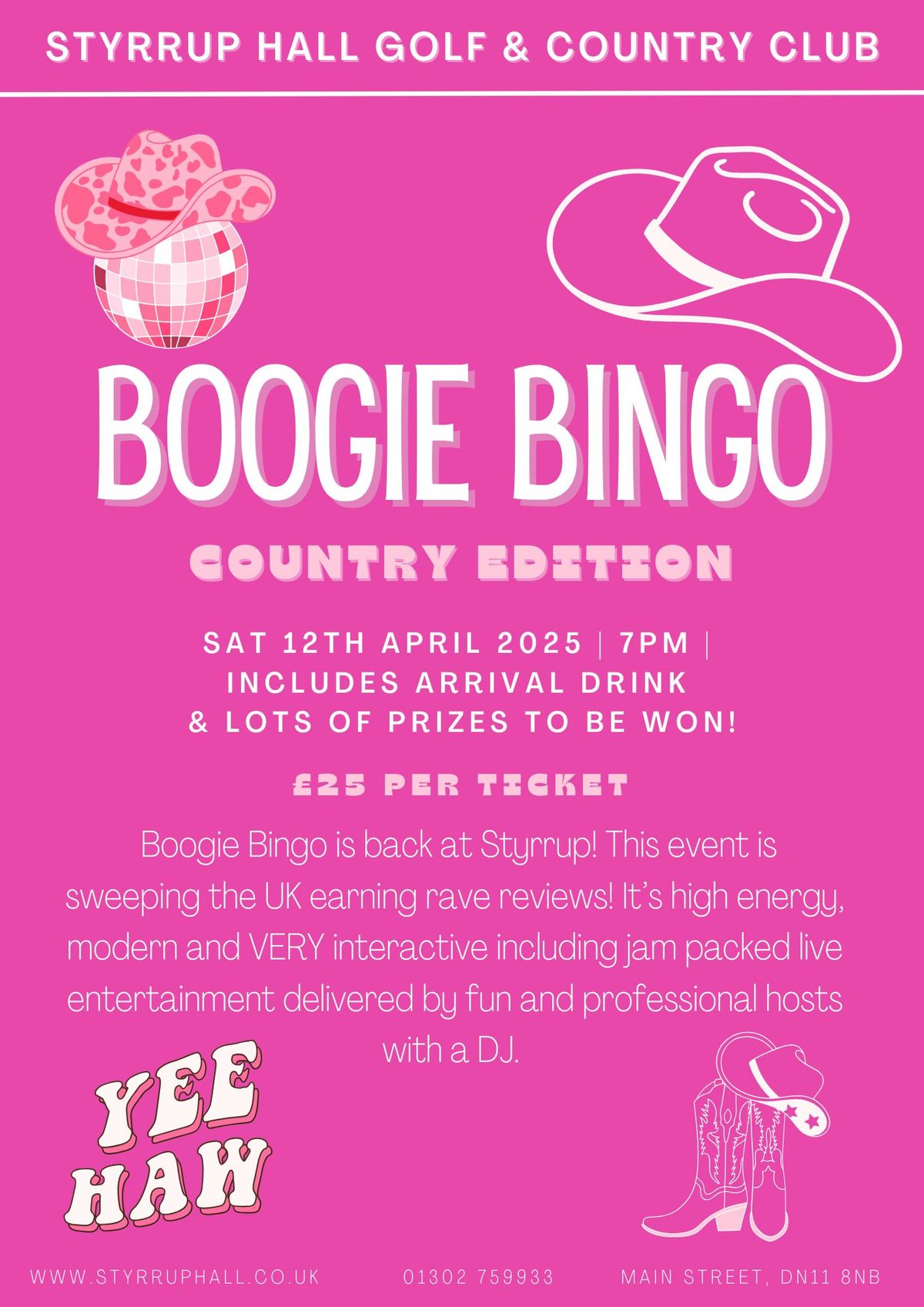 Boogie Bingo - Country Edition