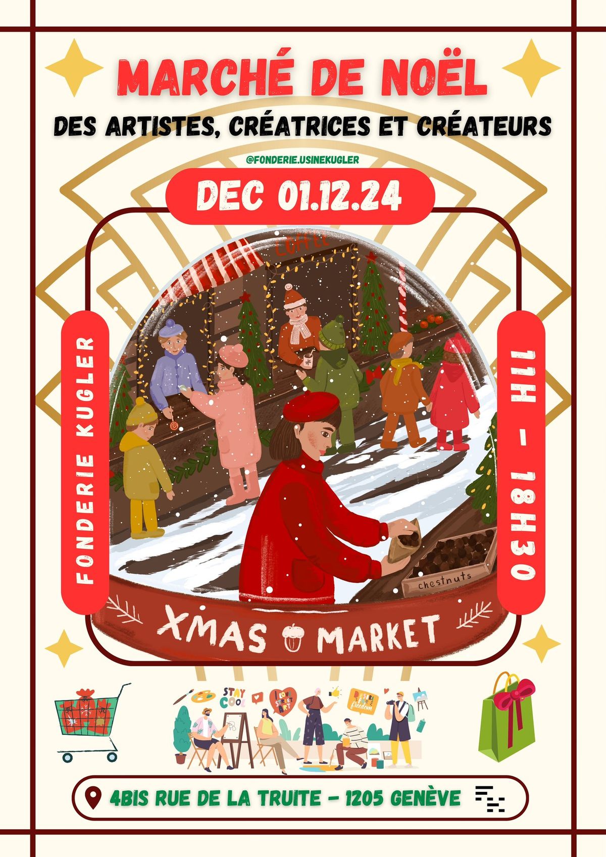 XMAS ART MARKET - MARCHE DE NOEL DES ARTISTES